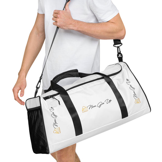 Never Give Up Duffle Bag