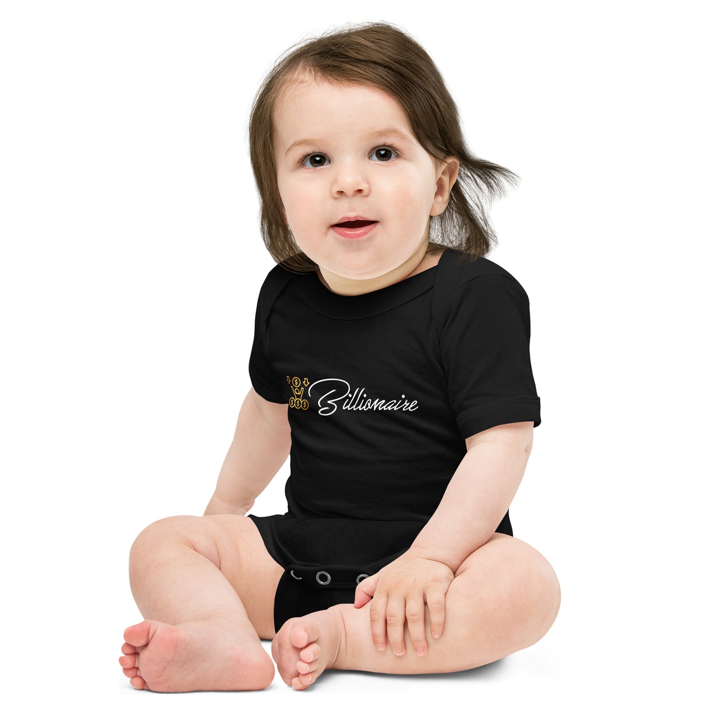 Billionaire Baby Short Sleeve One Piece