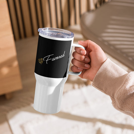 Favored Travel mug with a handle