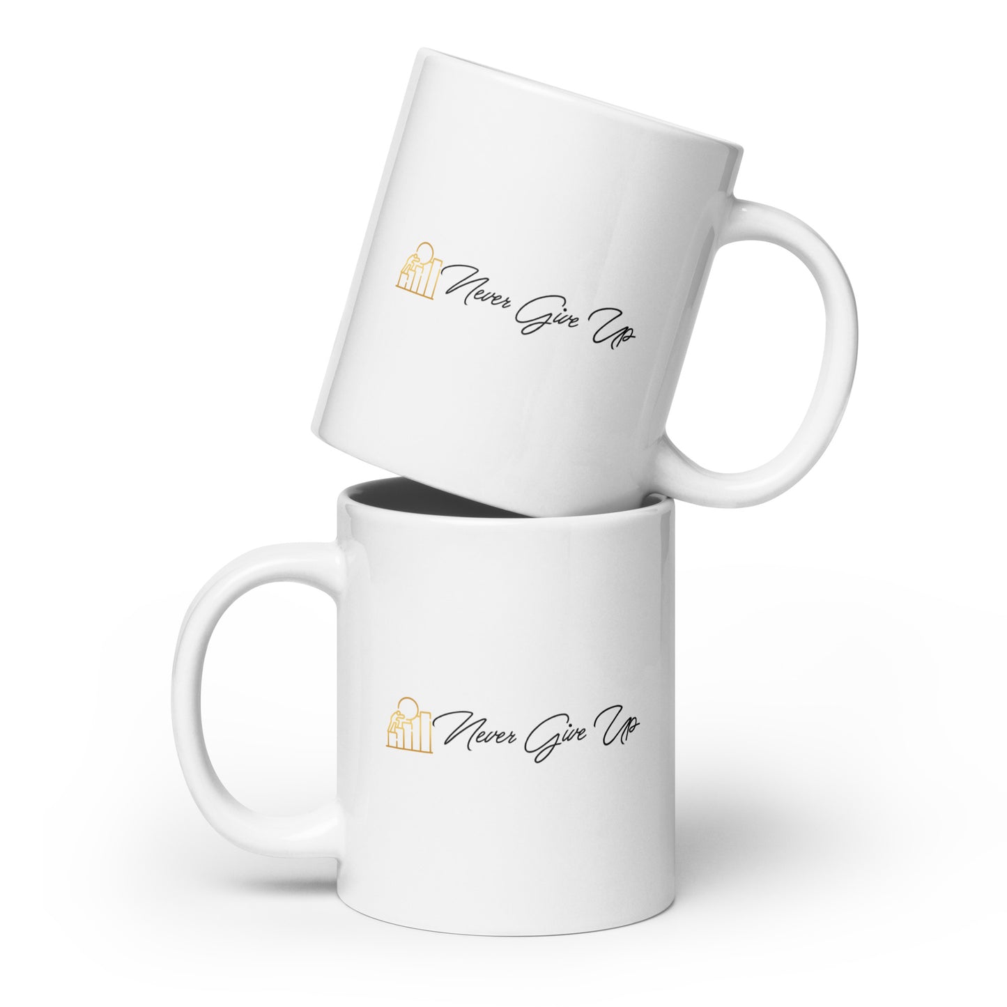 Never Give Up mug