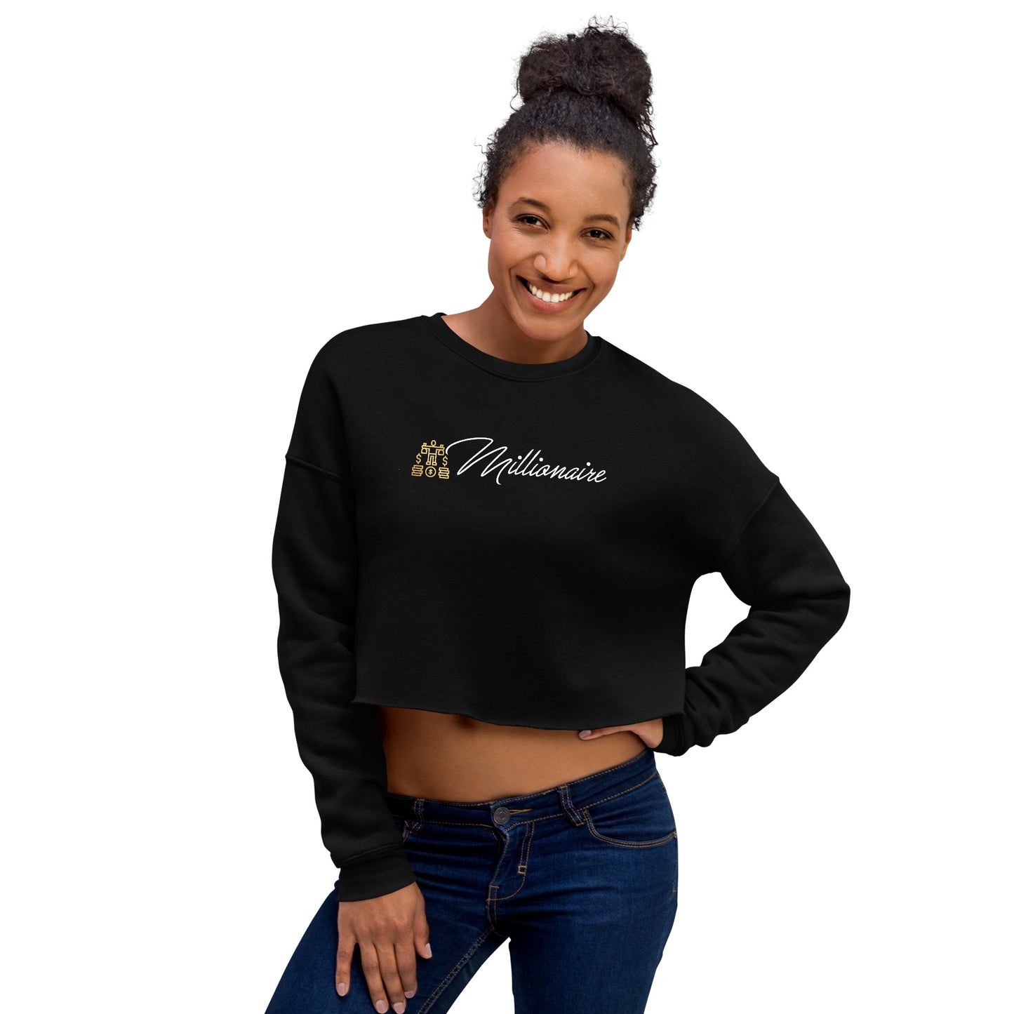 Millionaire Crop Sweatshirt